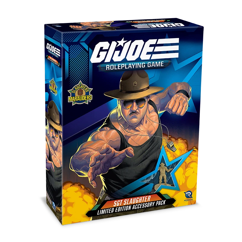 G.I. Joe SGT Slaughter Limited Edition Accessory Pack