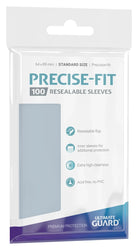 Precise-Fit Sleeves Standard Size (100) - Resealable
