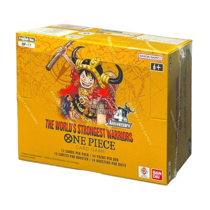 One Piece Card Game | The World's Strongest Warriors [OP-17] | Booster Display