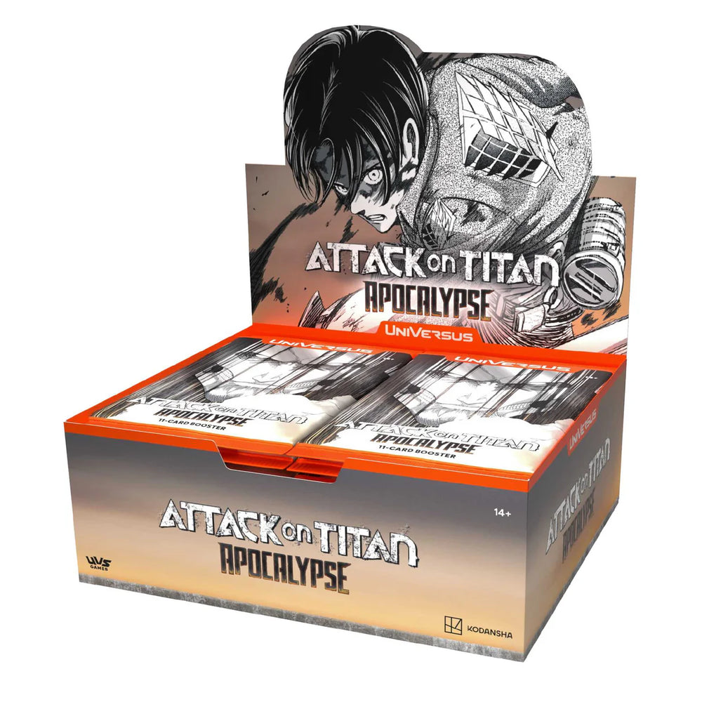 UniVersus CCG: Attack on Titan Apocalypse - Booster Display
