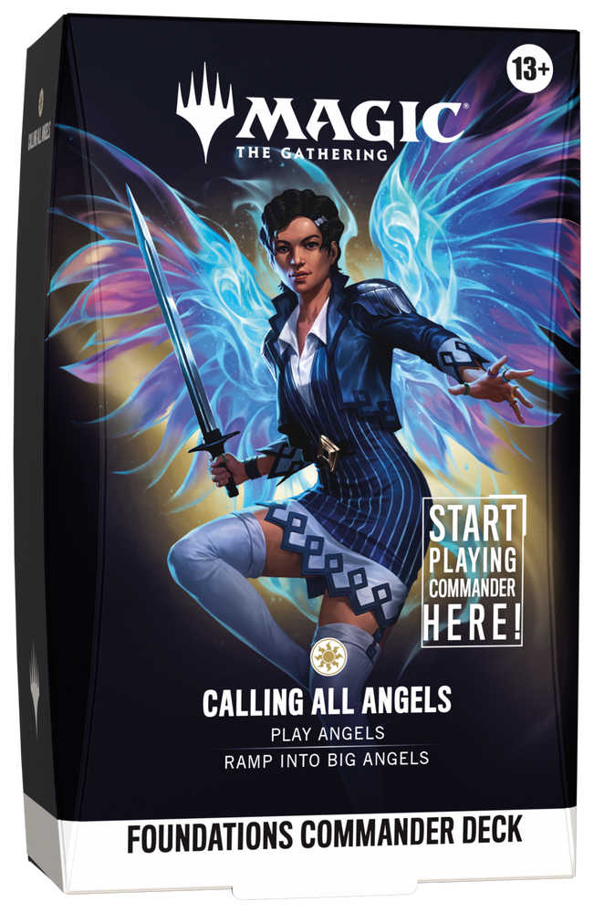 Magic: The Gathering | Foundations Commander [FDC] | Commander Deck | Calling All Angels