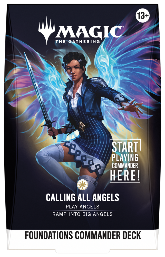 Magic: The Gathering | Foundations Commander [FDC] | Commander Deck | Calling All Angels