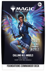 Magic: The Gathering | Foundations Commander [FDC] | Commander Deck | Calling All Angels