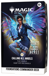 Magic: The Gathering | Foundations Commander [FDC] | Commander Deck | Calling All Angels