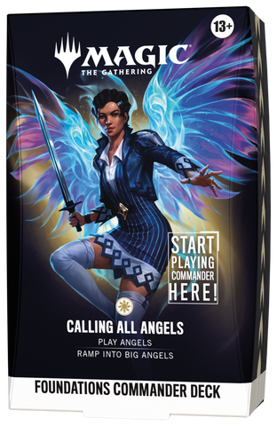 Magic: The Gathering | Foundations Commander [FDC] | Commander Deck | Calling All Angels
