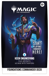 Magic: The Gathering | Foundations Commander [FDC] | Commander Deck | Keen Engineering