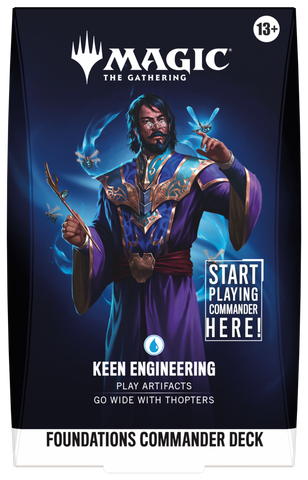 Magic: The Gathering | Foundations Commander [FDC] | Commander Deck | Keen Engineering