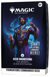 Magic: The Gathering | Foundations Commander [FDC] | Commander Deck | Keen Engineering
