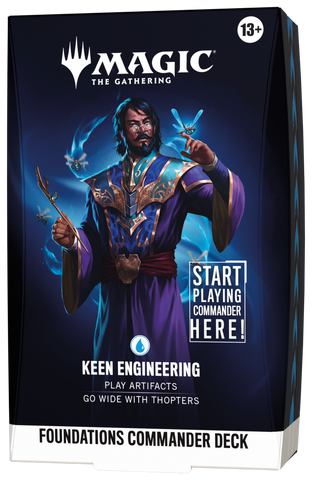 Magic: The Gathering | Foundations Commander [FDC] | Commander Deck | Keen Engineering