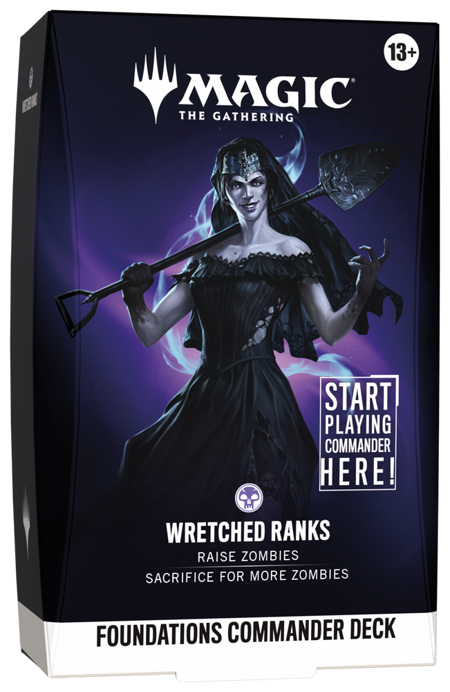 Magic: The Gathering | Foundations Commander [FDC] | Commander Deck | Wretched Ranks