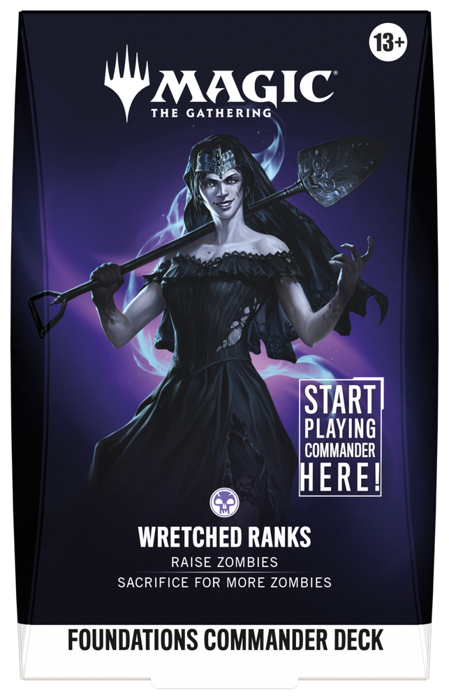 Magic: The Gathering | Foundations Commander [FDC] | Commander Deck | Wretched Ranks