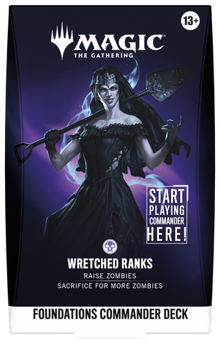 Magic: The Gathering | Foundations Commander [FDC] | Commander Deck | Wretched Ranks