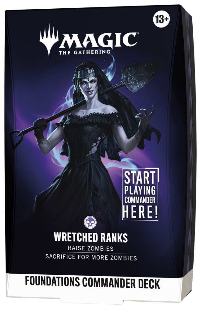 Magic: The Gathering | Foundations Commander [FDC] | Commander Deck | Wretched Ranks