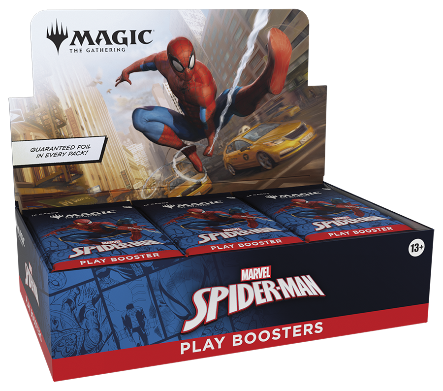 Marvel's Spider-Man - Magic: The Gathering - Play Booster Display