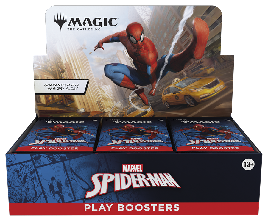 Marvel's Spider-Man - Magic: The Gathering - Play Booster Display