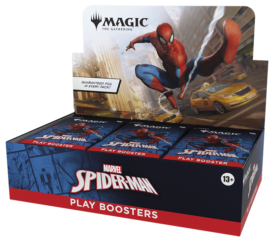 Marvel's Spider-Man - Magic: The Gathering - Play Booster Display