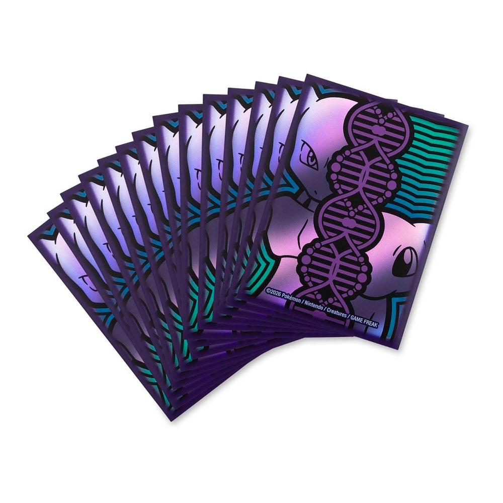 Pokemon: San Francisco Exclusive World 2026 - 65 Card Sleeves- Mewtwo and Mew DNA