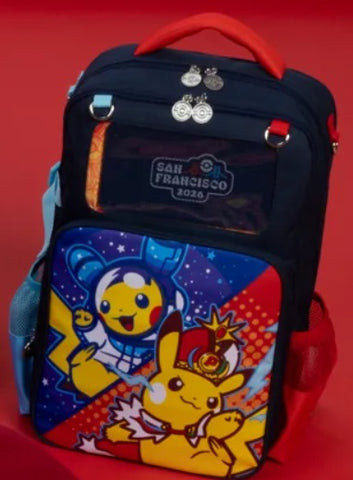 Pokémon Worlds 2026 San Francisco Exclusive - Pikachu Space Backpack