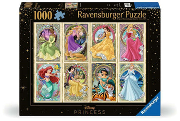 Princesas Art Nouveau  1000pz - Rompecabezas