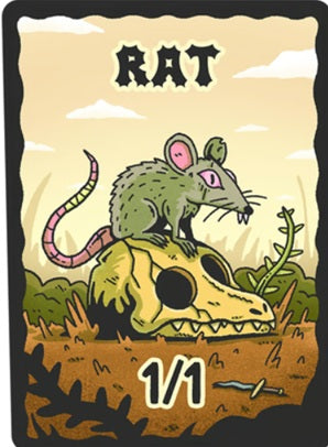 Wizard of Barge Tokens: Rat (Foil)