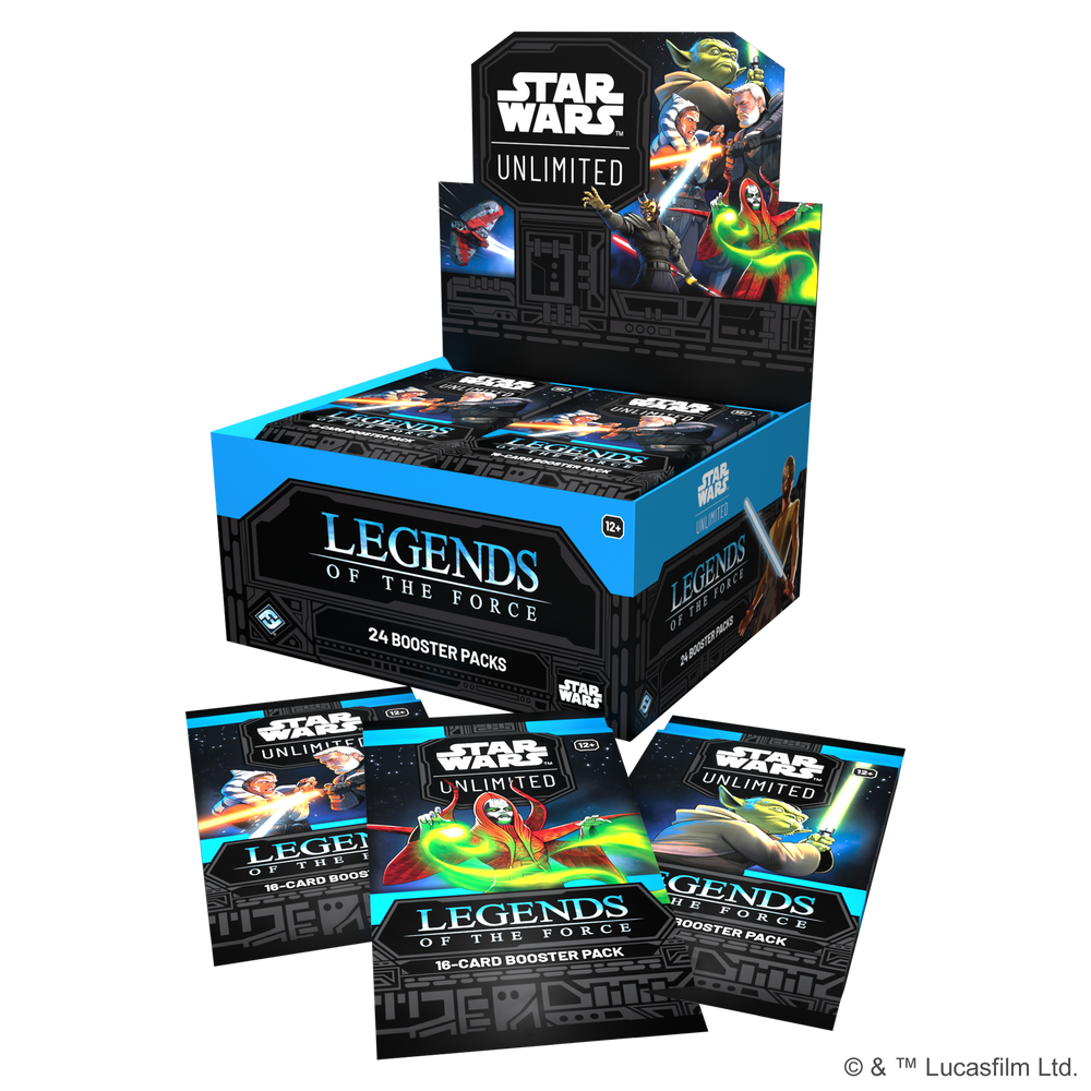 Legends of the Force: Booster Display