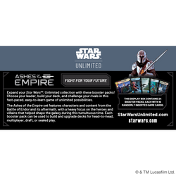 Preorden | Star Wars Unlimited - Ashes of the Empire: Booster Display