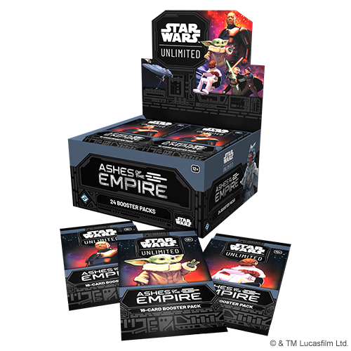 Preorden | Star Wars Unlimited - Ashes of the Empire: Booster Display