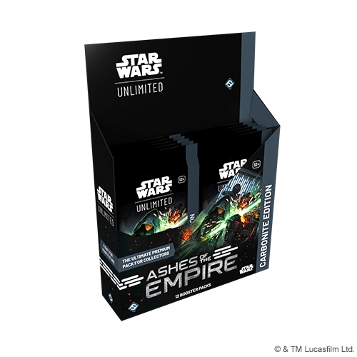 Preorden | Star Wars Unlimited - Ashes of the Empire: Carbonite Booster Display