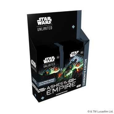 Preorden | Star Wars Unlimited - Ashes of the Empire: Carbonite Booster Display