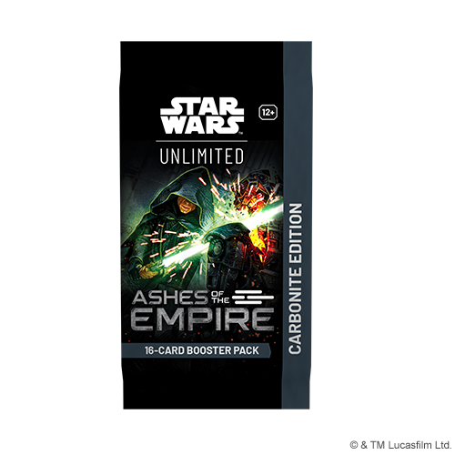 Preorden | Star Wars Unlimited - Ashes of the Empire: Carbonite Booster Display