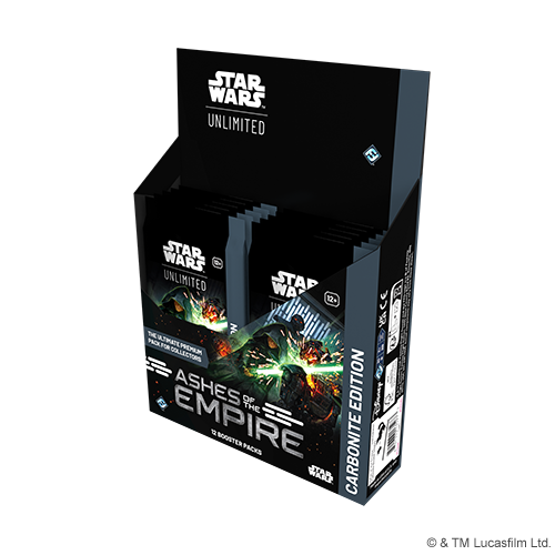 Preorden | Star Wars Unlimited - Ashes of the Empire: Carbonite Booster Display