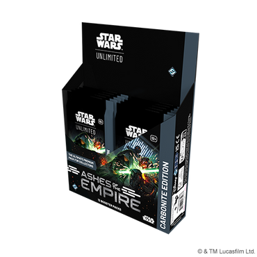 Preorden | Star Wars Unlimited - Ashes of the Empire: Carbonite Booster Display