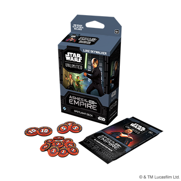 Preorden | Star Wars Unlimited - Ashes of The Empire: Luke Skywalker Spotlight Deck