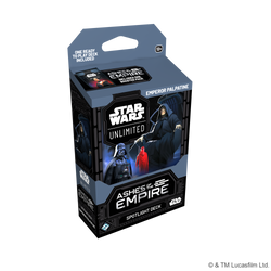 Preorden | Star Wars Unlimited - Ashes of The Empire: Emperor Palpatine Spotlight Deck