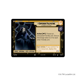 Preorden | Star Wars Unlimited - Ashes of The Empire: Emperor Palpatine Spotlight Deck