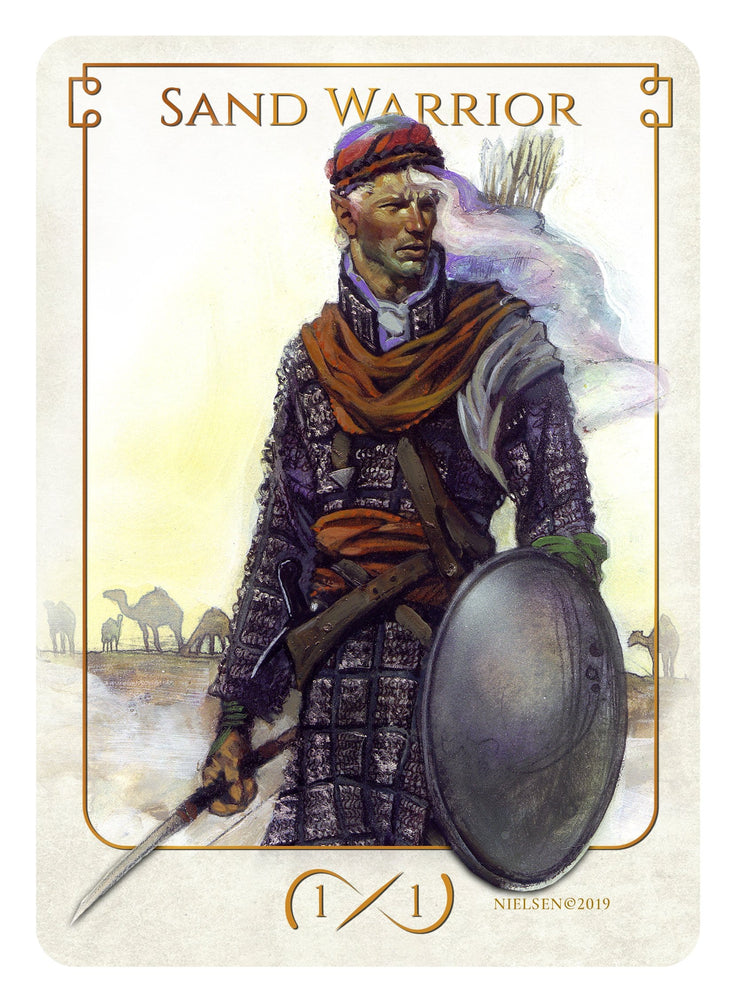 Tokens of Spirit: Sand Warrior Token (1/1)