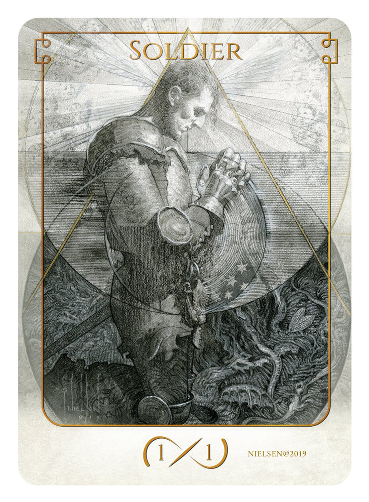 Tokens of Spirit: Soldier Token (1/1)