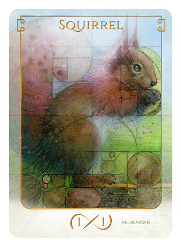 Tokens of Spirit: Squirrel Token (1/1) (Foil)