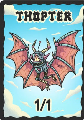 Wizard of Barge Tokens: Thopter (Foil)