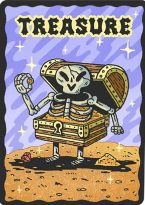 Wizard of Barge Tokens: Treasure