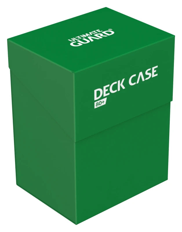 Ultimate Guard: Deck Case: 80+ Standard Size - Green