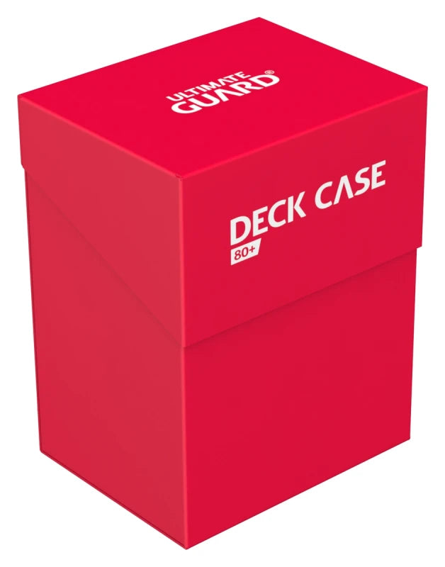 Ultimate Guard: Deck Case: 80+ Standard Size - Red