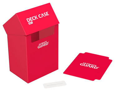 Ultimate Guard: Deck Case: 80+ Standard Size - Red