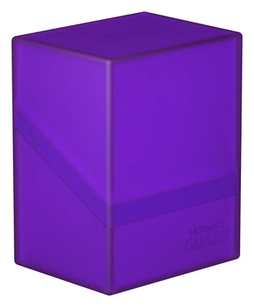 Ultimate Guard: Deck Case: Boulder 80+ Standard Size - Amethyst