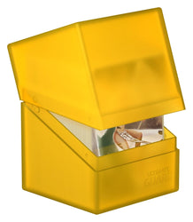 Ultimate Guard: Deck Case: Boulder 100+ Standard Size - Amber