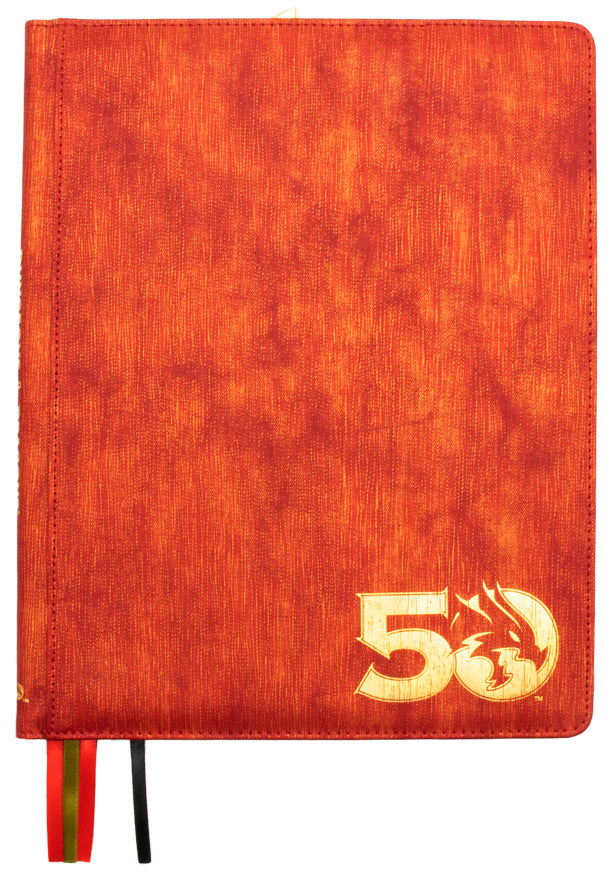 50th Anniversary Book Cover for Dungeons & Dragons 