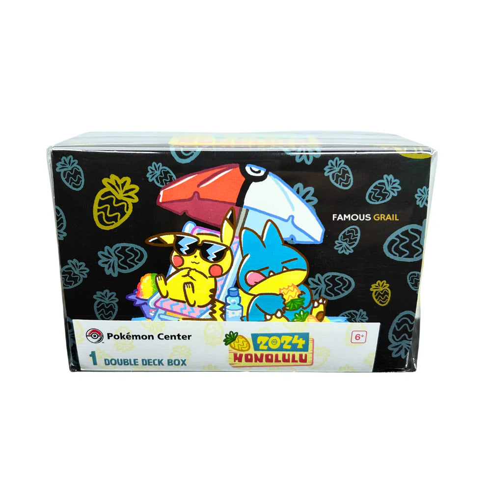 Pokemon World Championships : Pikachu & Munchlax Honolulu 2024 Double Deck Box