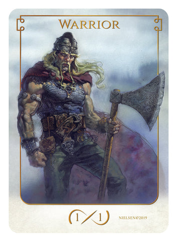 Tokens of Spirit: Warrior Token (1/1)