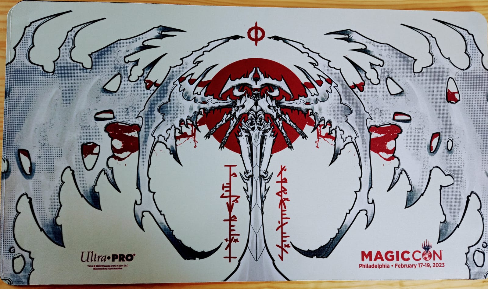 Playmat Atraxa - God Machine - Philadelphia 2023