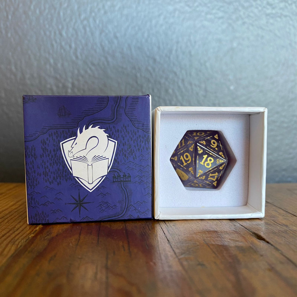 The Academic 133+ XL Deck Box — Purple/Black Magic: The Gathering